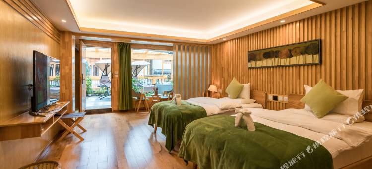 香格里拉横竖撇捺WOODEN HOTEL客栈(独克宗古城店)图片