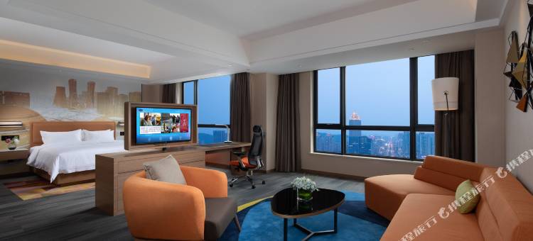 杭州萧山人民广场希尔顿欢朋酒店图片