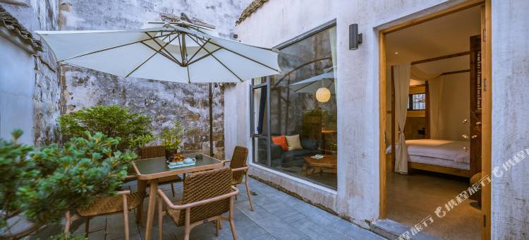 西递望山畔水民宿图片