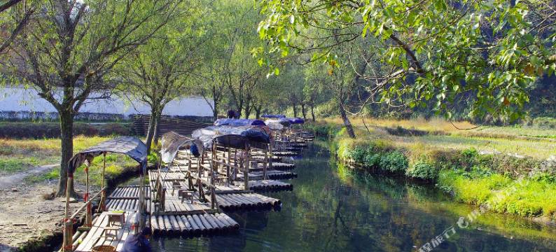 婺源李坑农家小院图片