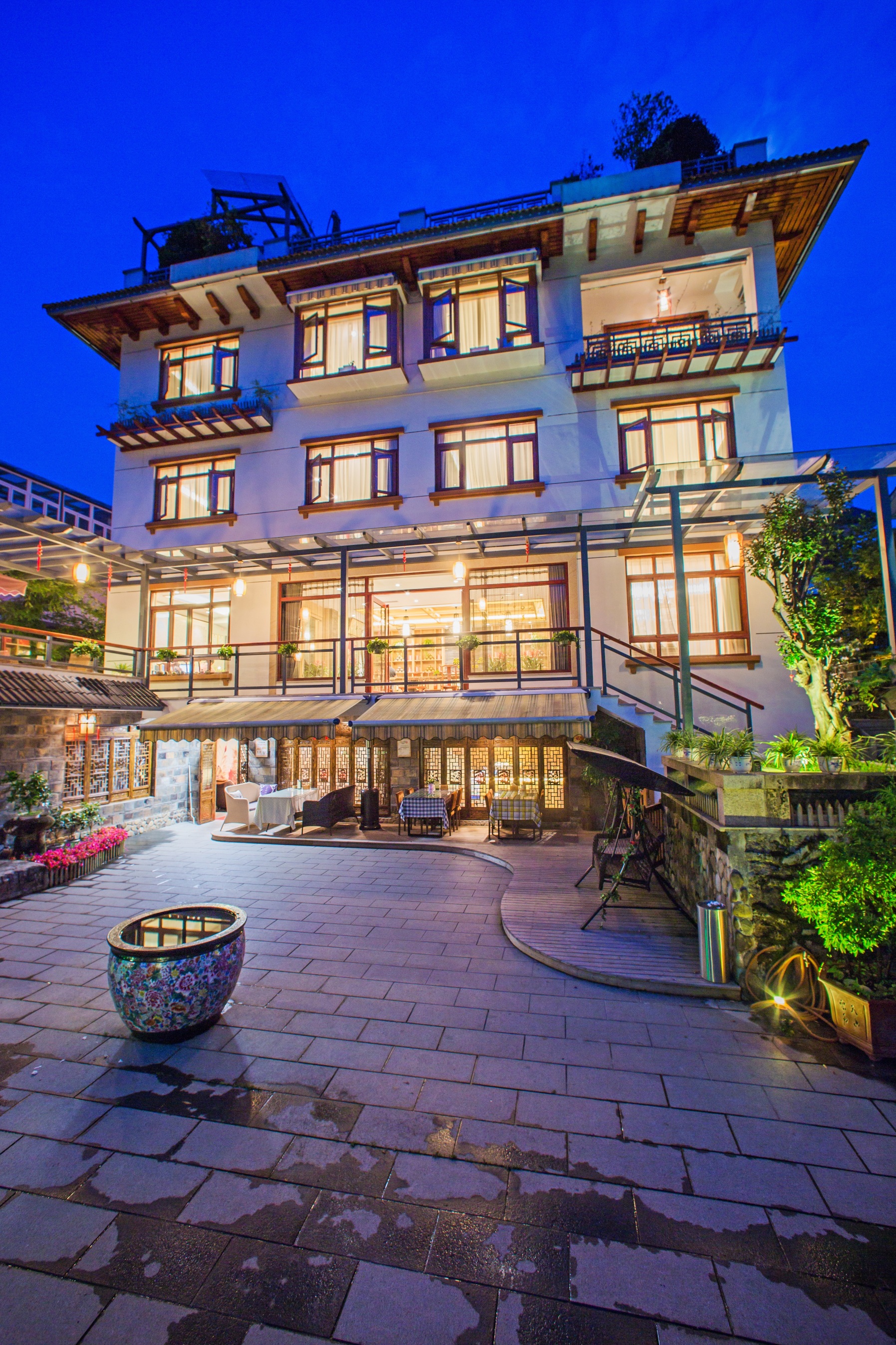 Wuyishan Wuyi Yard Chinese Inn Over view