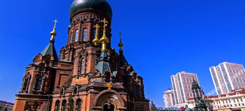 潮漫酒店(哈尔滨中央大街步行街公路大桥地铁站店)图片