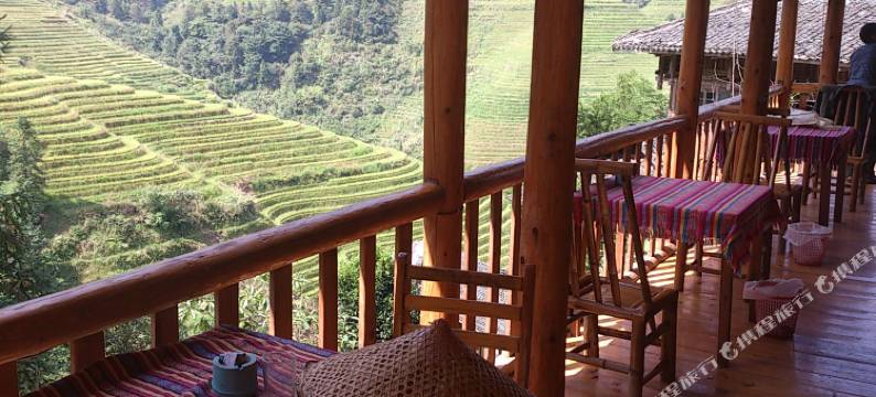 龙脊梯田木屋客栈图片