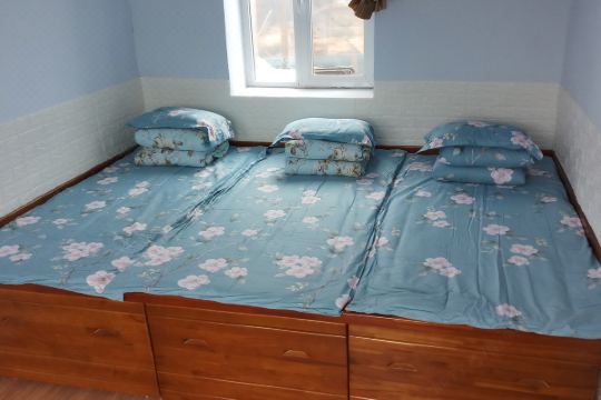 鹤大高速敦化西出口1公里17独栋单独庭院,东北火炕10电炕特色住宿