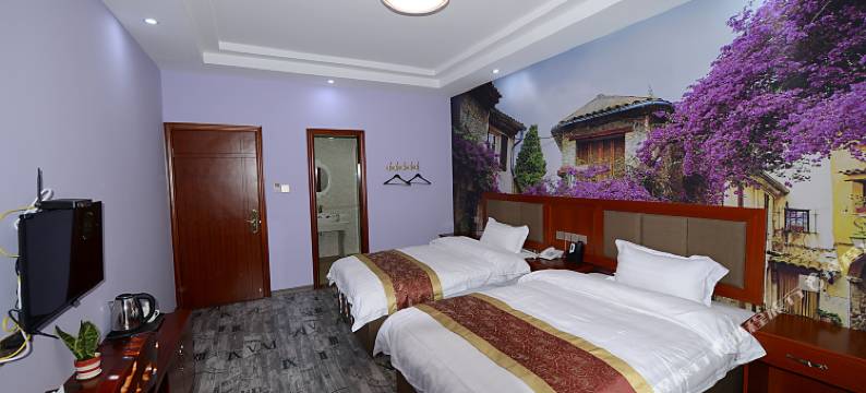 杭州因为爱情主题酒店图片