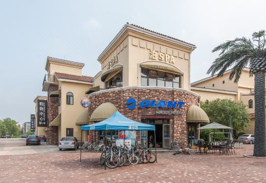 天津团泊湖温泉酒店外景图