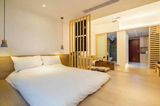 广州一线江景设计师温暖公寓