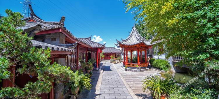 锦鸿山莊.Peafowls Nest.灵羽之境.丽江古城(大水车店)图片