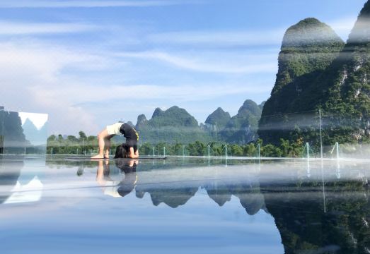 阳朔拾光呆住精品酒店（20元人民币景区店）外景图