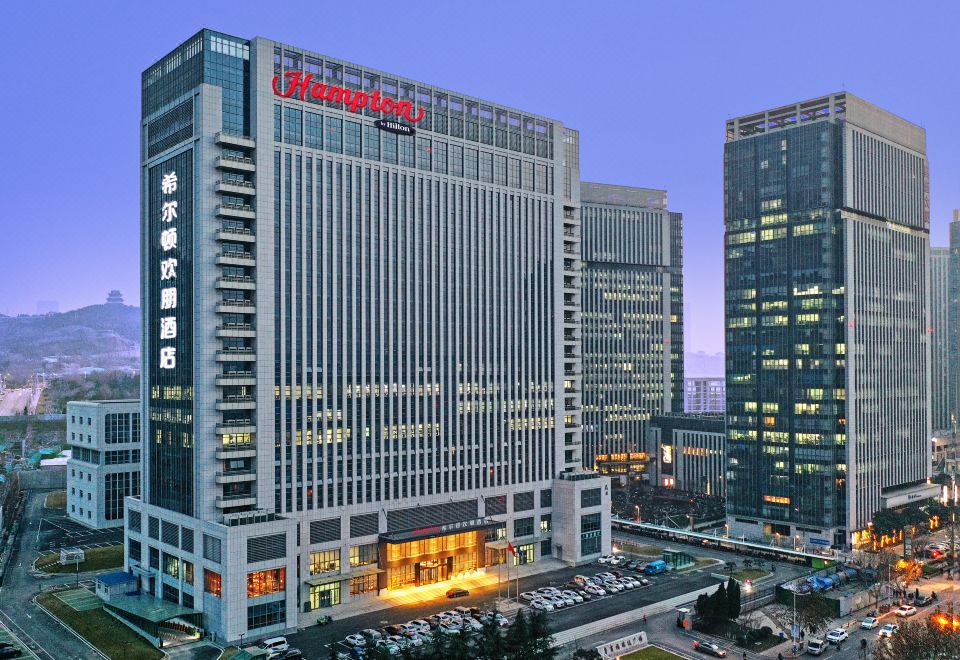 济南高新希尔顿欢朋酒店外景图