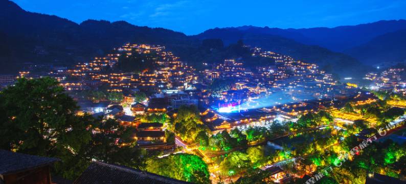 西江观景台传说高空全景度假美宿客栈图片