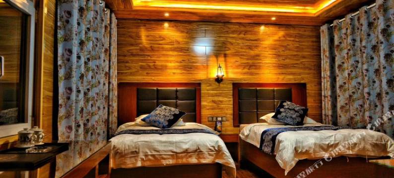 山丹军马场槐溪小镇图片