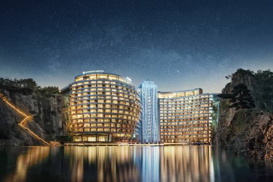 上海佘山世茂洲際酒店(世茂深坑酒店)