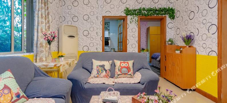 成都九眼桥田园风情两居室公寓图片