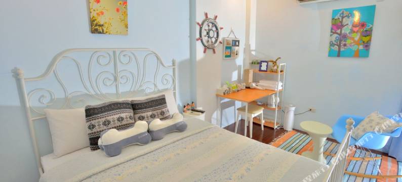 花莲白色棉花糖民宿图片