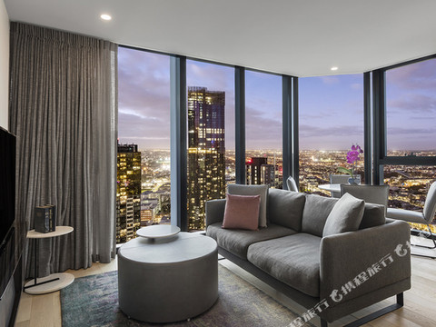 墨尔本中央安凡尼公寓酒店