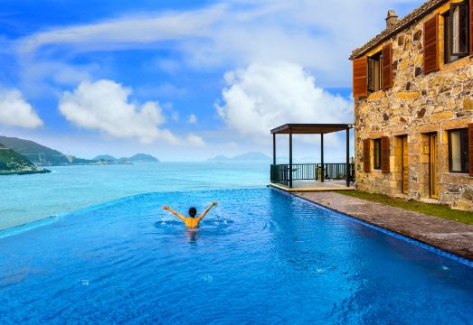 温岭栖衡石舍外景图