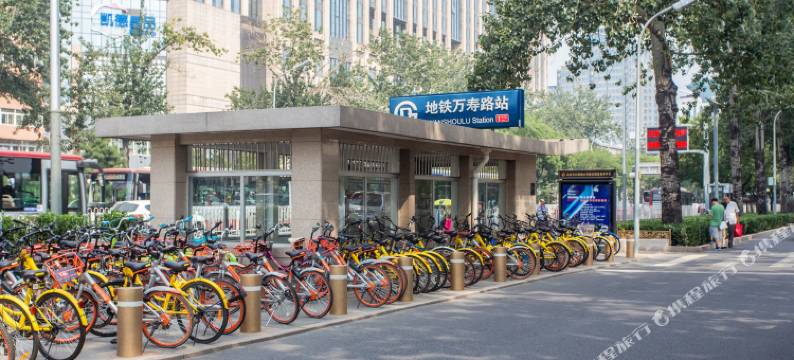 北京闹市中的一抹宁静公寓图片