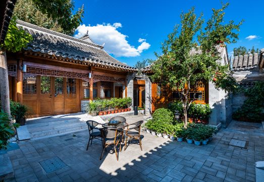 北京前门四合院漫心府外景图