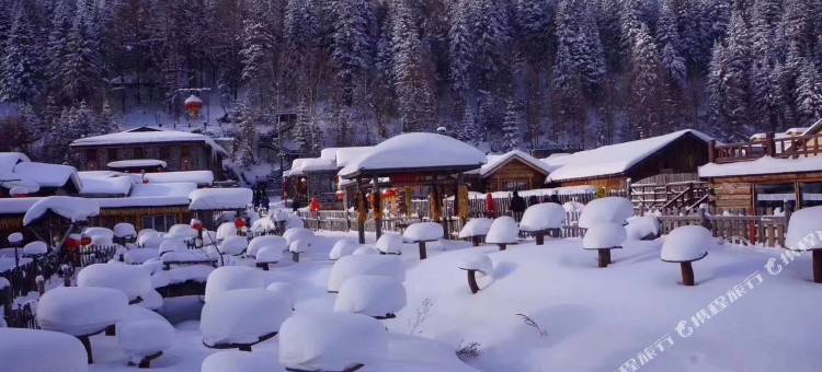 带你去雪乡客栈图片