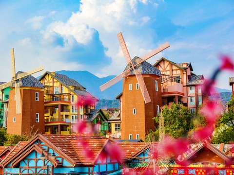 河源巴伐利亚鹿森风车温泉套房酒店