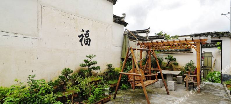 宏村马头墙客栈图片