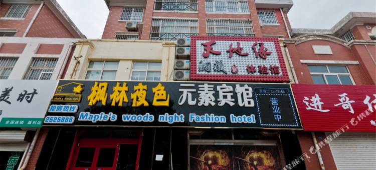 东营枫林夜色元素宾馆图片