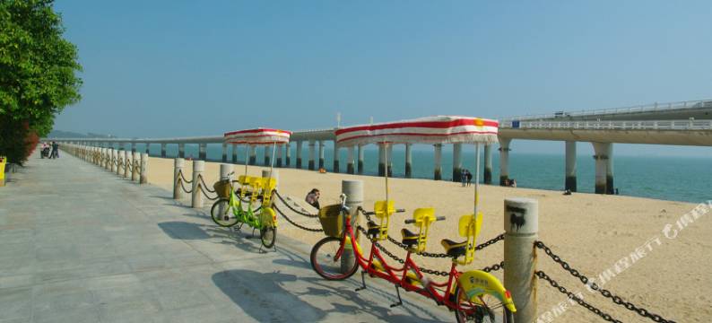 厦门海边听浪(环岛路黄厝店)图片