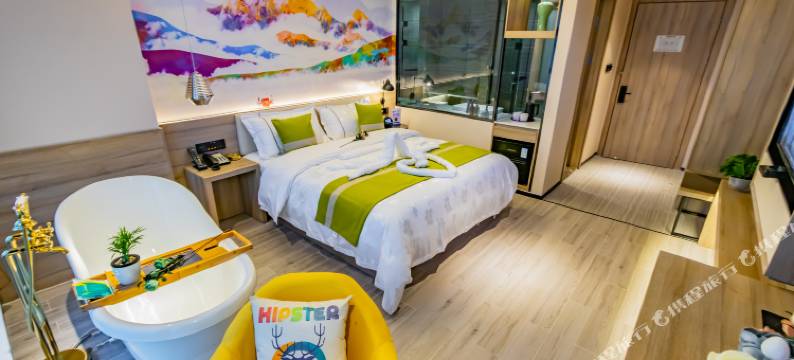 杭州轻尘漫居酒店(星光大道店)图片