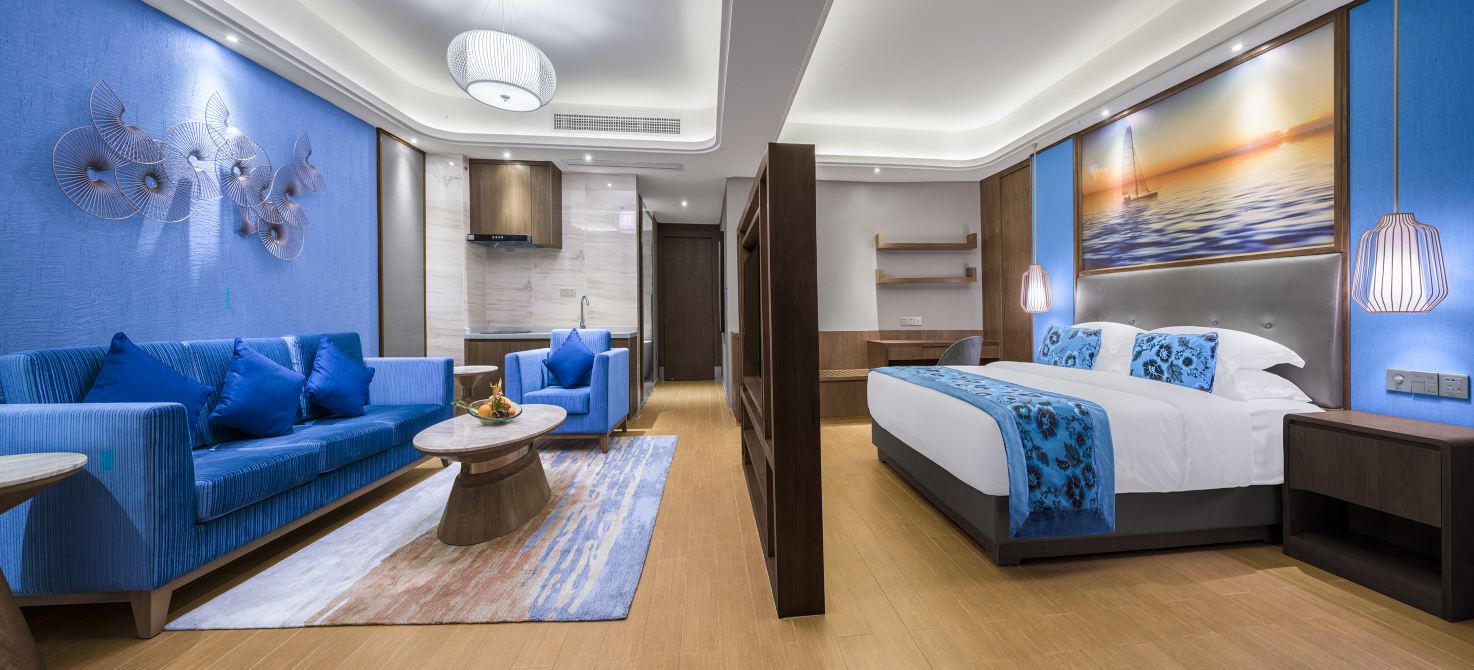 Twin Moon Bay Xianghai Hot Spring Holiday Hotel Over view