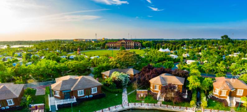 途居南通开沙岛露营地图片