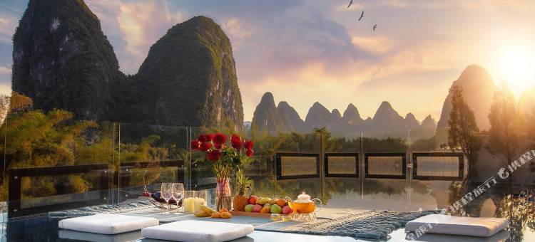 阳朔漓画陈家花园(20元背景风景区店)图片