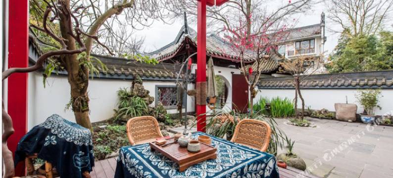 成都芙蓉古城中式庭院别墅图片