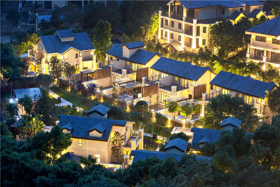 Chongqing Tongjing Hot Spring Resorts over view