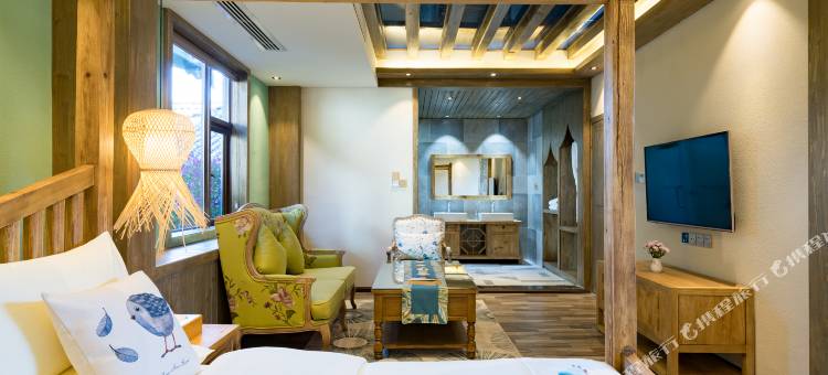 Accompany·艺束 | 山衔落日寻新中式设计庭院(束河古镇店)图片