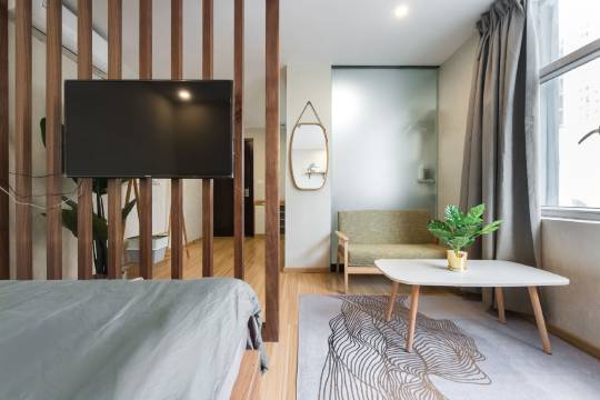 深圳沙井地铁站临近深圳机场简约INS风公寓