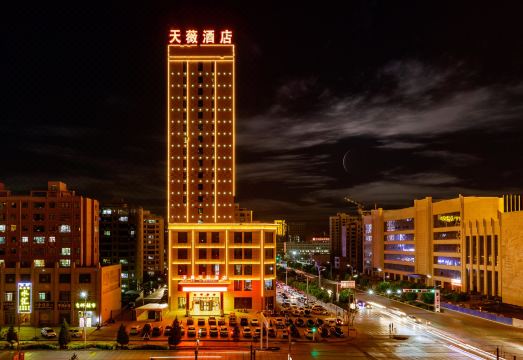 张掖天薇国际酒店（张掖高铁西站店）外景图