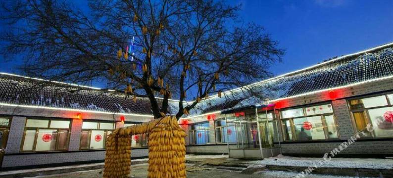 雾凇岛古船人家客栈图片