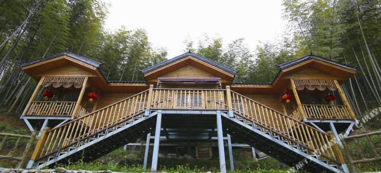 天堂寨竹海情苑木屋图片