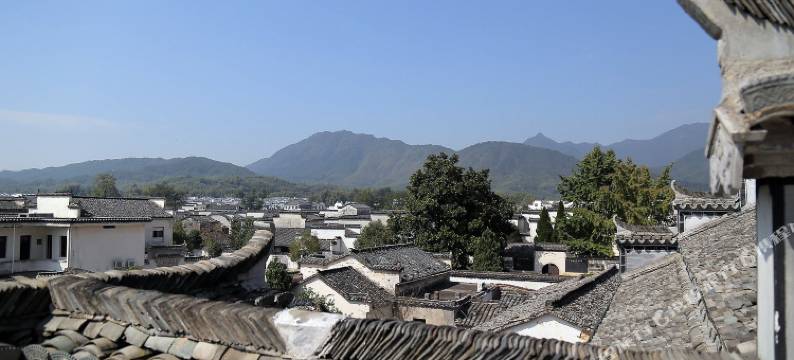 宏村临月楼徽派庭院民宿图片