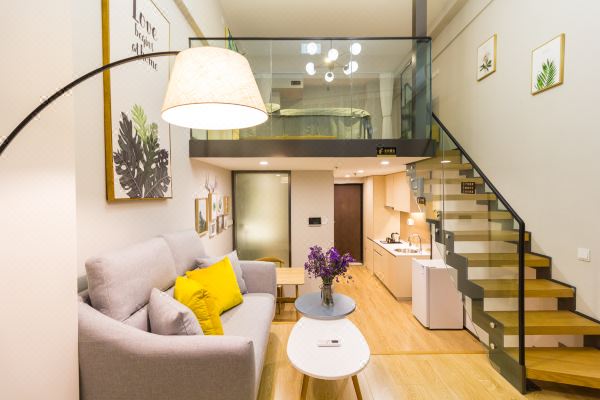 玺悦尚景loft观海度假公寓青岛栈桥火车站店