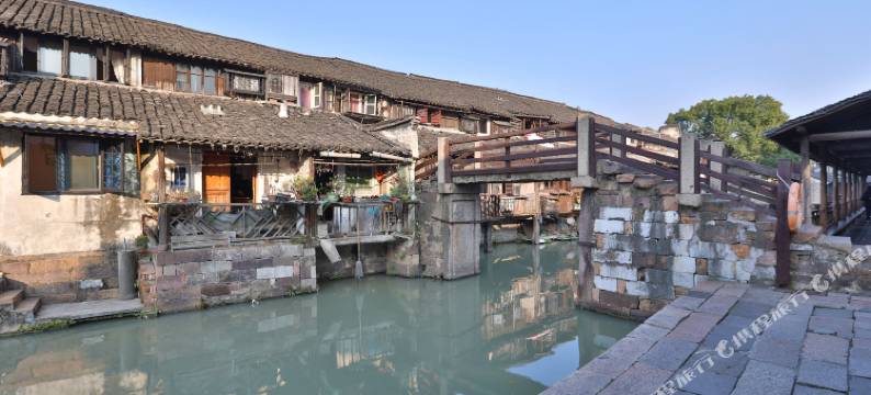 乌镇东栅河畔隐居图片