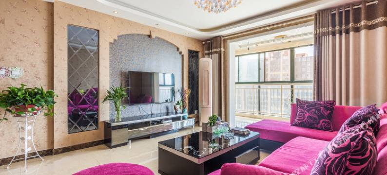 西安大唐芙蓉园/海洋馆/大雁塔观景三居室公寓(神奇动物在哪里极地馆分店)图片