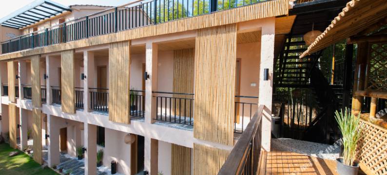 南山竹海芈呈·泡泡温泉度假庭院图片