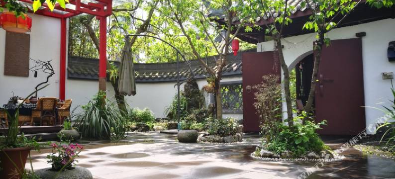 成都芙蓉古城中式庭院别墅图片