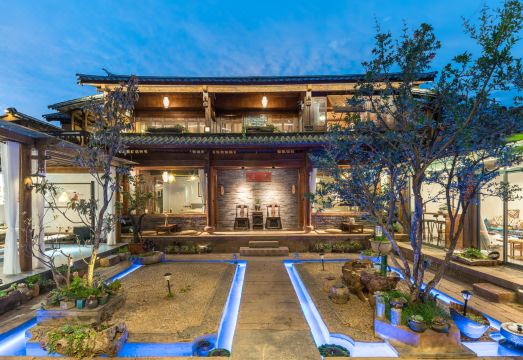 沙溪了舍外景图