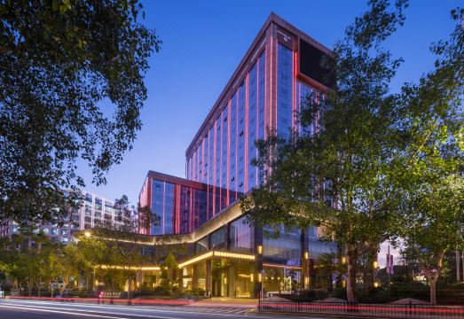 广州总部国际酒店（科学城科学广场暹岗地铁站店）外景图