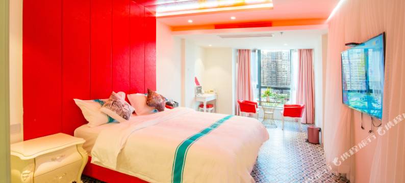 海口绿橙主题酒店(高铁东站吾悦广场店)图片