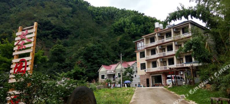 浙西大峡谷茶园里农家乐图片