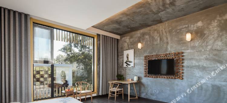 花筑·慢慢来/山景庭院美学/亲子娱乐度假民宿(泰山风景区店)图片